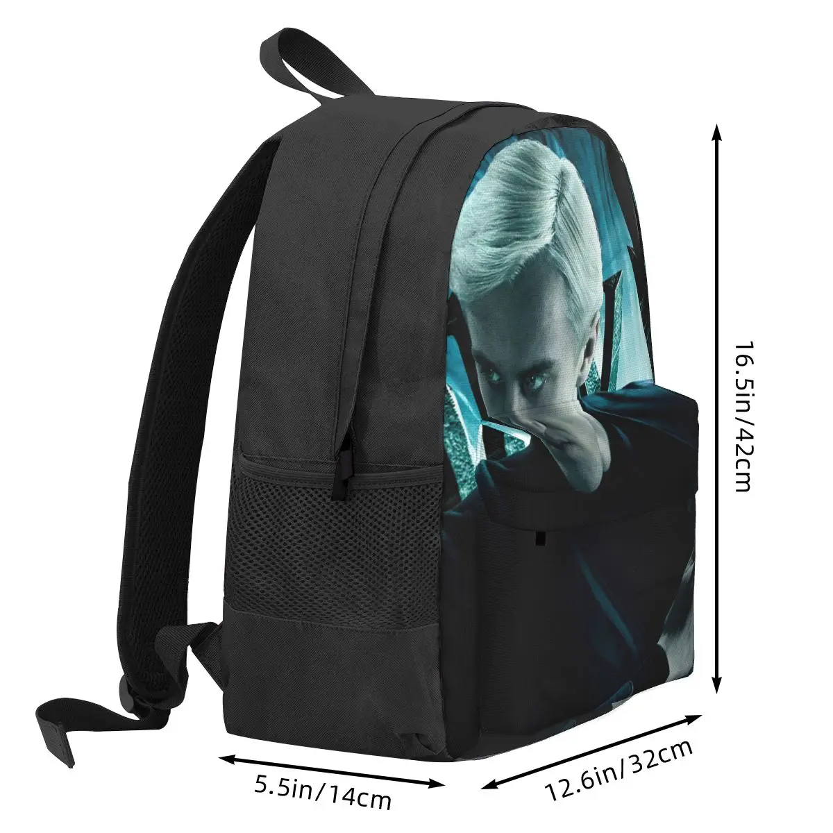 Draco Malfoy Women Backpack Classical Children School Bag Tom Felton Actor Laptop Rucksack Teenage Waterproof Polyester Rucksack