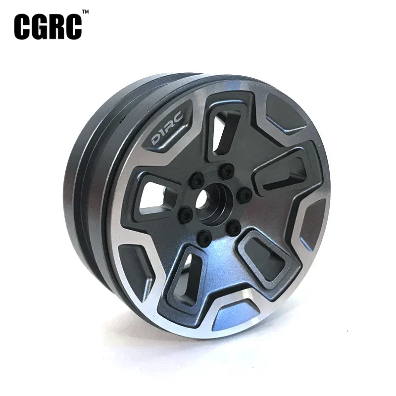 

2pcs CNC Metal Alloy 2.2inch Wheel Rim Beadlock For 1/10 RC Crawler Car TRX4 Defender G500 TRX6 G63 D90 Axial SCX10 90046 TF2