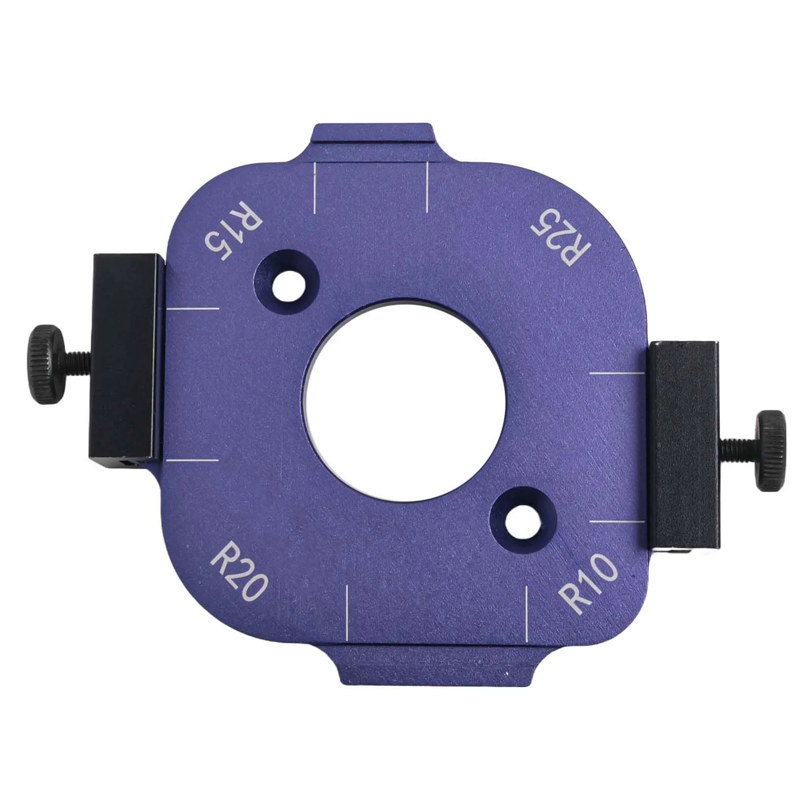 Aluminium Radius Jig Round Corner Template Corner Trimming As Picture Aluminum Corner Radius Jig Accurate Measuring Tool