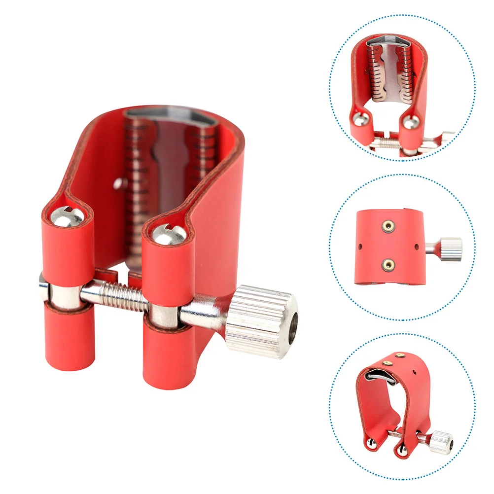 

Soft Pickup Saxophone Clamp Reed Clips Wind Instrument Accessory Saxophones Fixing High Quality Accessories