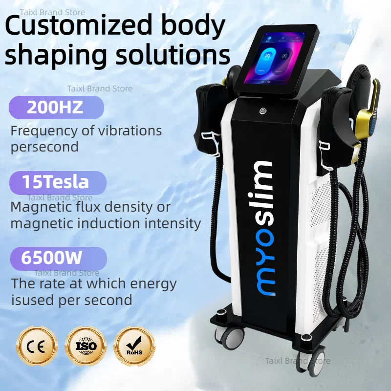 

Инструмент для тонизирования тела MYOslim Salon-Grade, Advanced Tech — тонкий, твердый, без жестких упражнений, для всех типов кожи