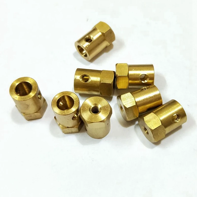 4 Stück Metall 5mm bis 12mm Rad Sechs kant Naben adapter Kombinierer für mn128 mn86 mn86s rc Auto Upgrade Teile Zubehör Kit