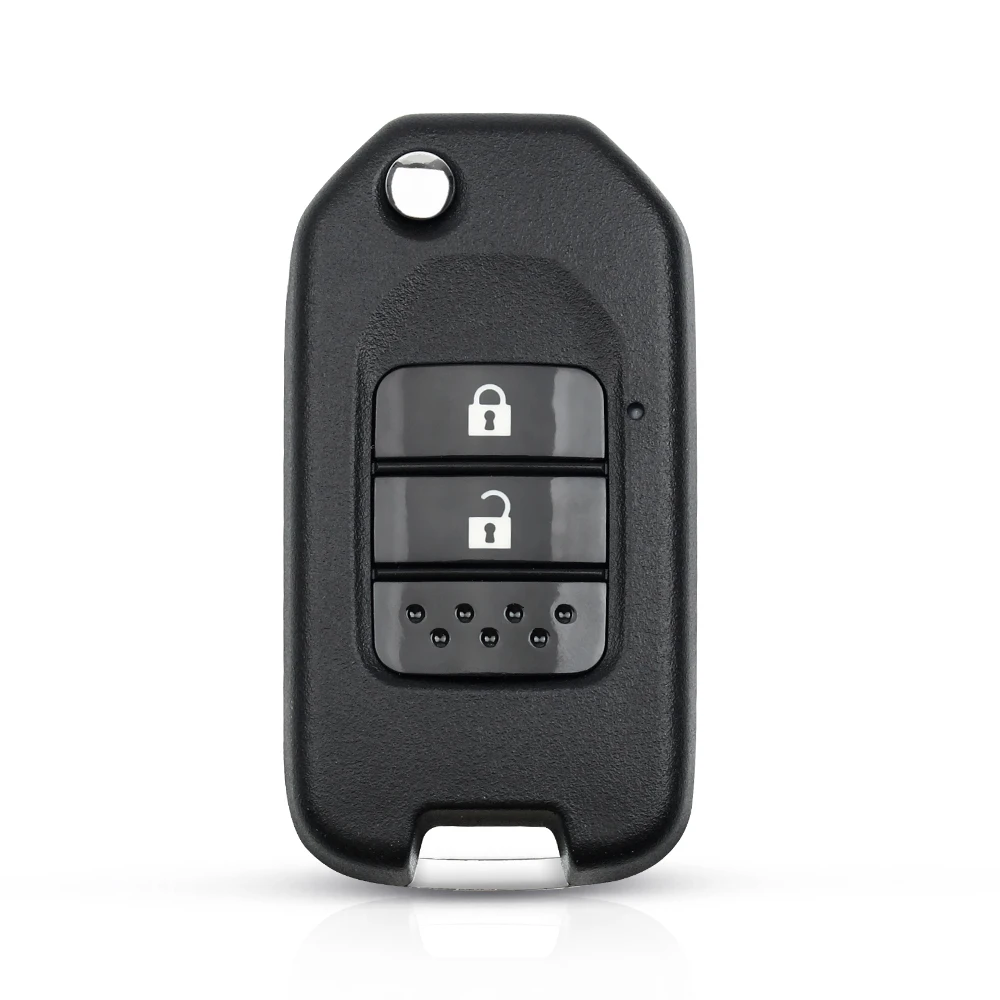 KEYYOU 20x For Honda Fit Marina Wisdom XRV CITY Flip Folding Modified Remote Key Shell 3 Buttons Fob