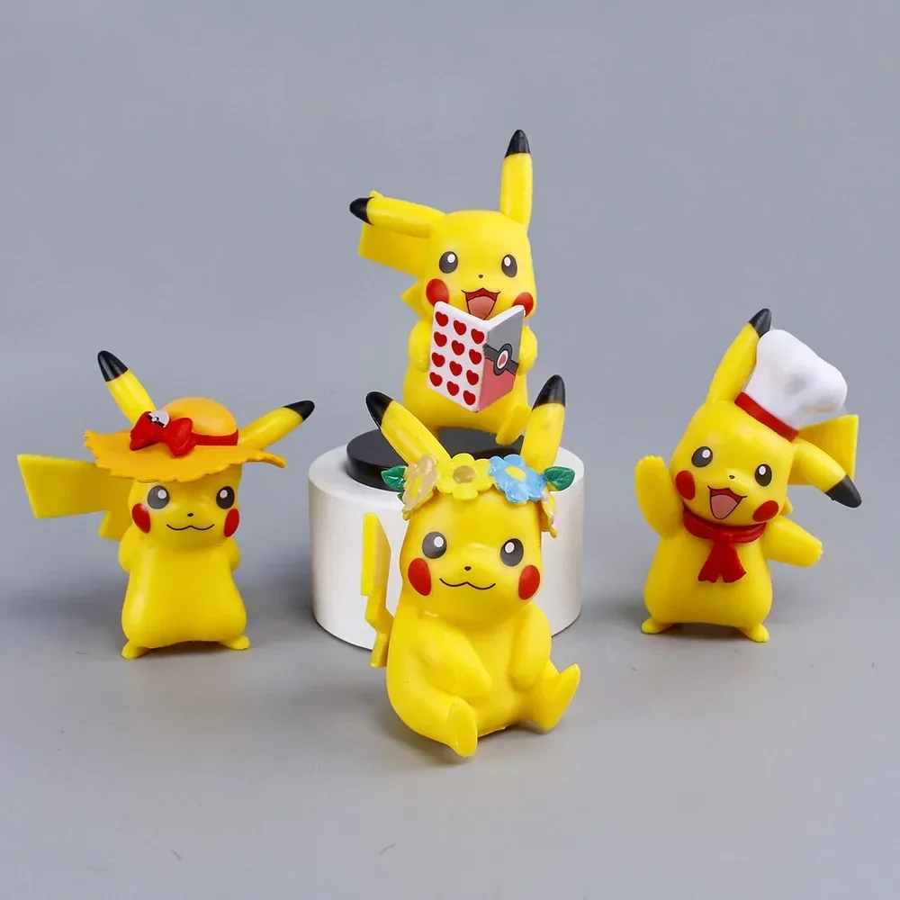 

6Pcs/Sets Cartoon Movie Action Figure Mini Toys Dolls Pikachu Action Figure Model Children Gifts Birthday Gifts