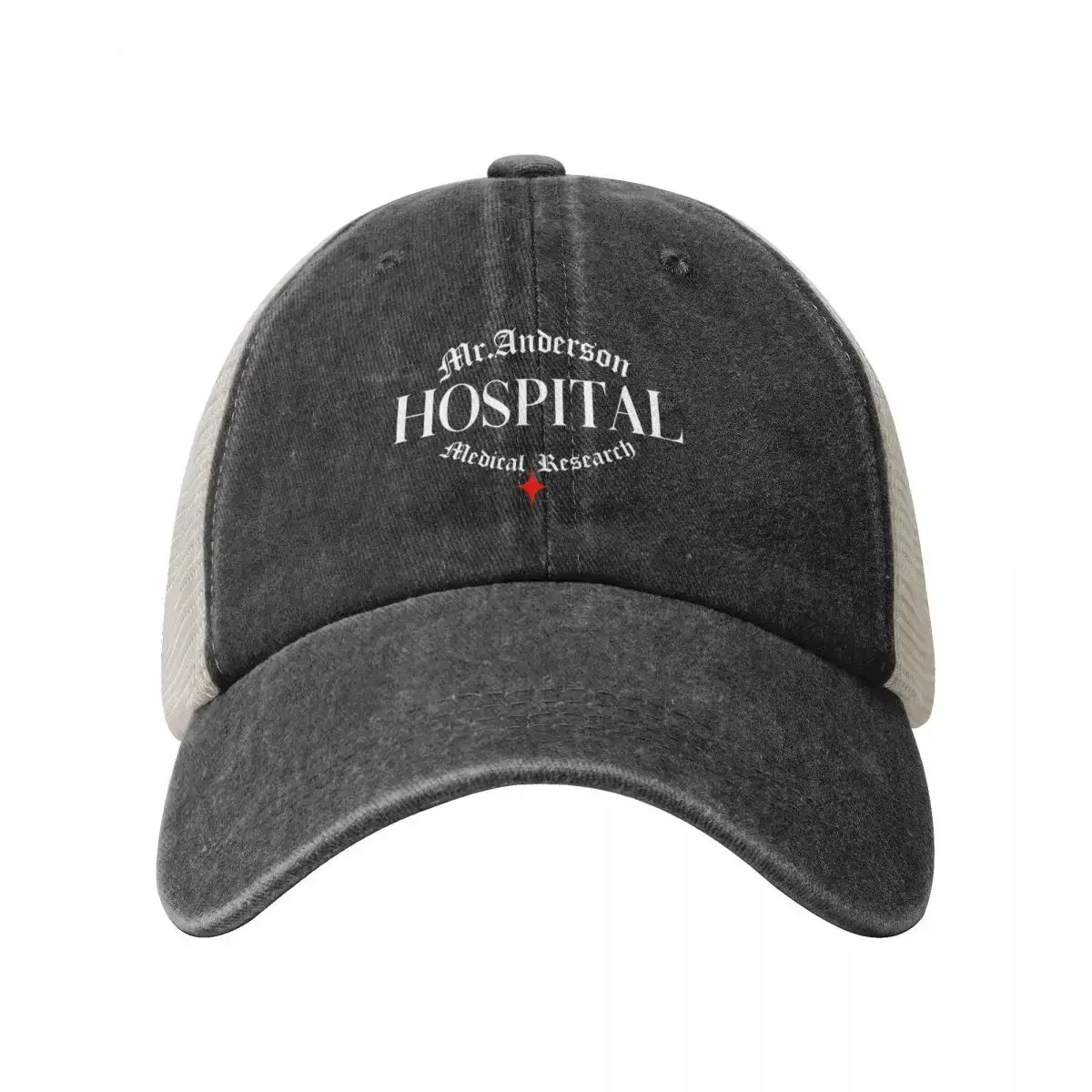 Laylow - Mr. Anderson HOSPITAL For special people: Cowboy Mesh Baseball Cap Uv Protection Solar Hat Anime Hat Men's Hats Women's