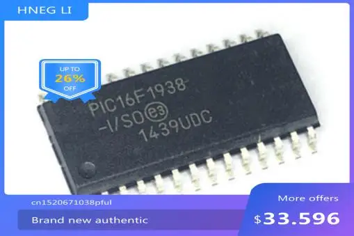 

100% NEW NEW 10PCS/LOT PIC16F1938-I/SO 16F1938 SOP28 MODULE new in stock NEW