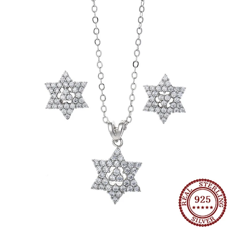 

Новинка 2025, модные серьги-подвески из стерлингового серебра 925 пробы, классические темпераментные атмосферные модные классические женские серьги-подвески, комплект из двух предметов