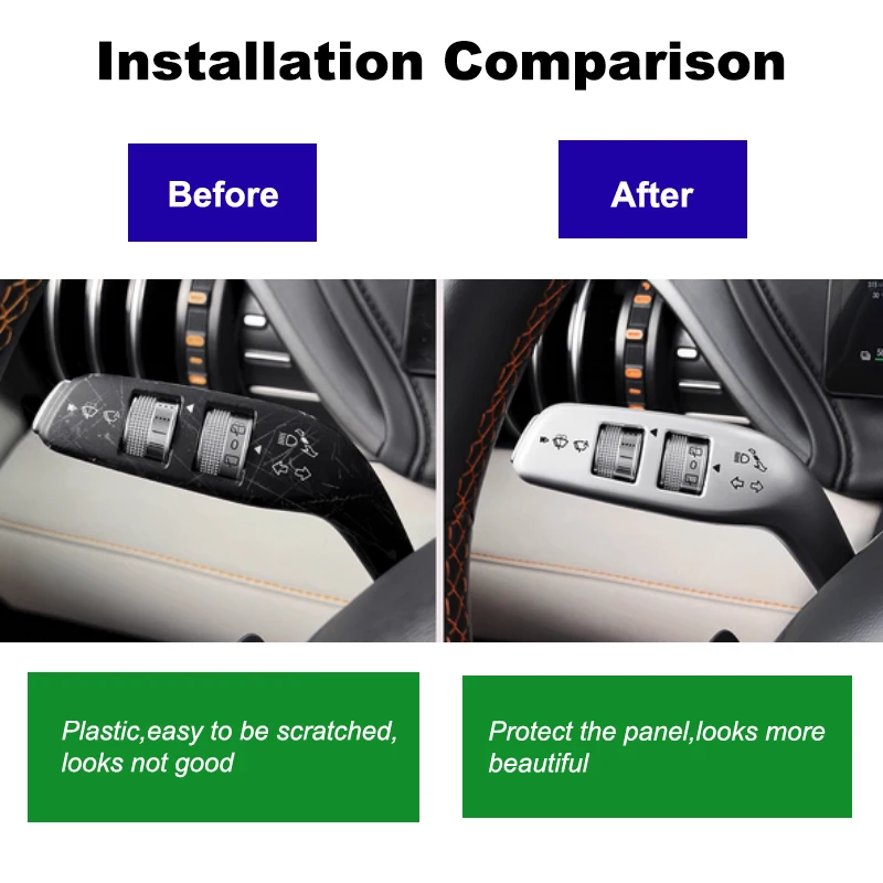 ل BYD سيليون 05 EV 2025 2026 سيارة والعتاد التحول غطاء التوجيه رافعة مقبض حماية شيفتر شل غطاء الملحقات