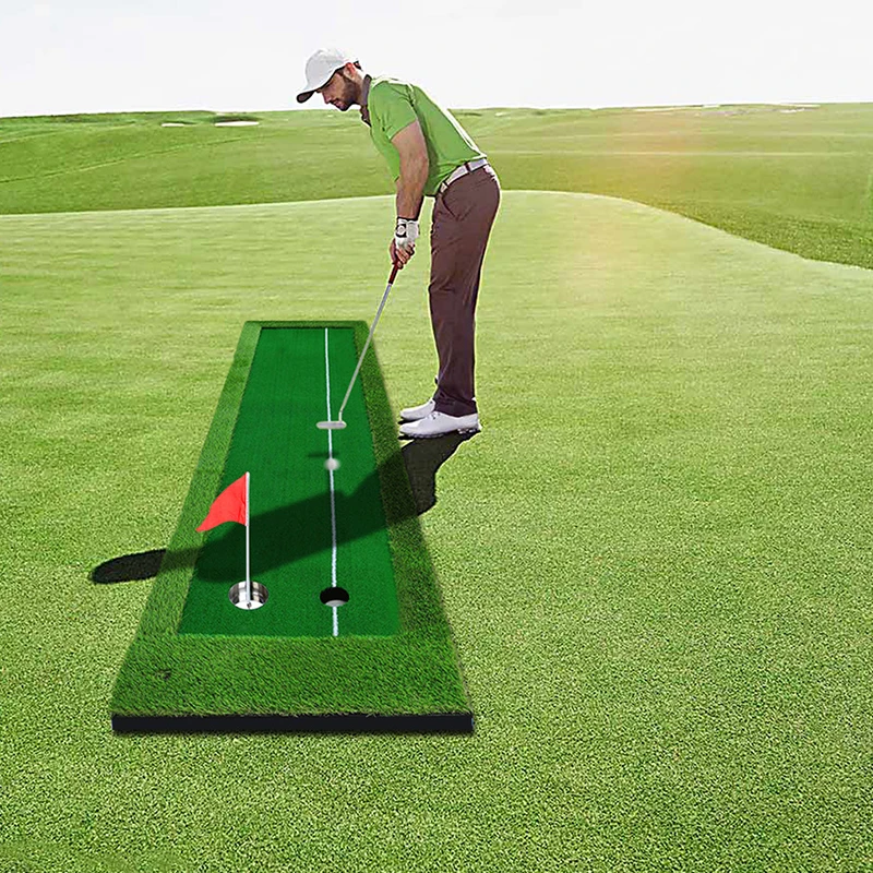 

Premium Quality Green Golf Training Mat 50CM X 300CM Outdoor Indoor Artificial Grass Turf Golf Putting Mat with EVA Back