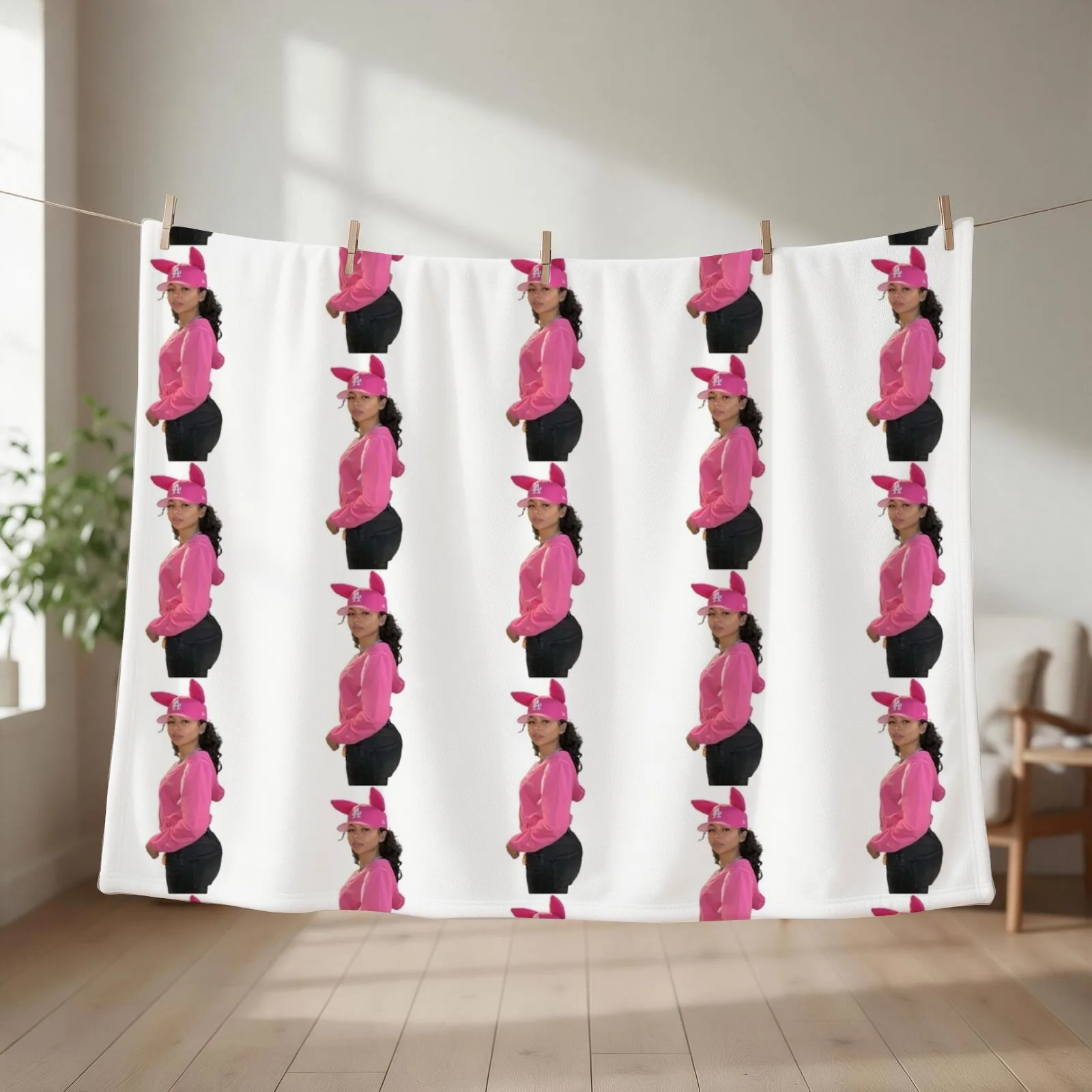 Mariah the Scientist Throw Blanket Camping Blankets For Sofas blankets ands Custom Blankets