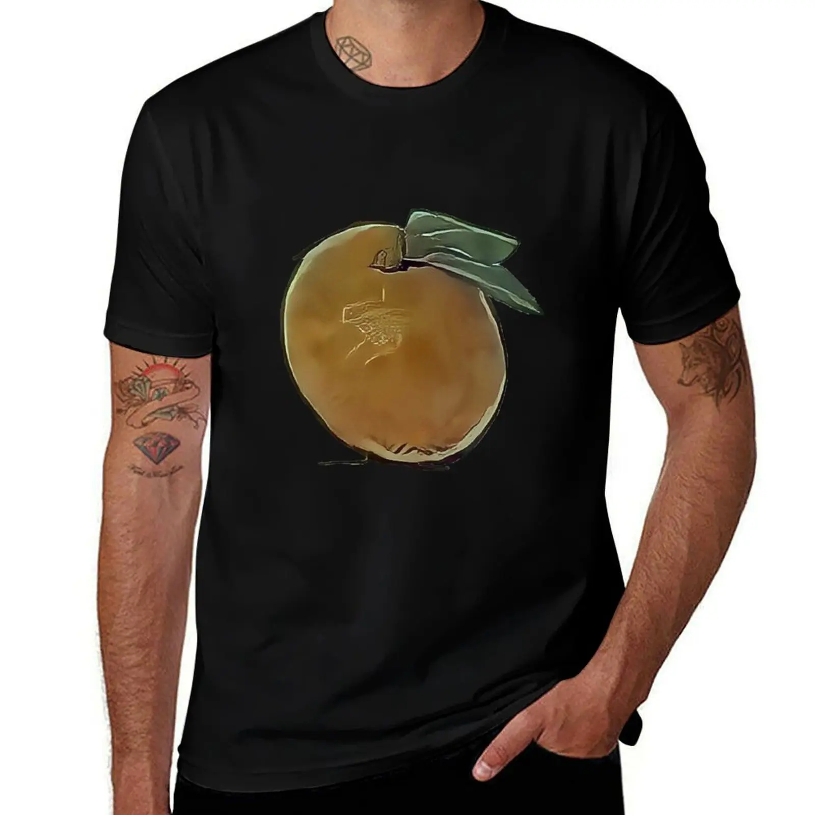 Violet's Clementine Pin Button Token Of Friendship T-Shirt man t shirt summer T-Shirt
