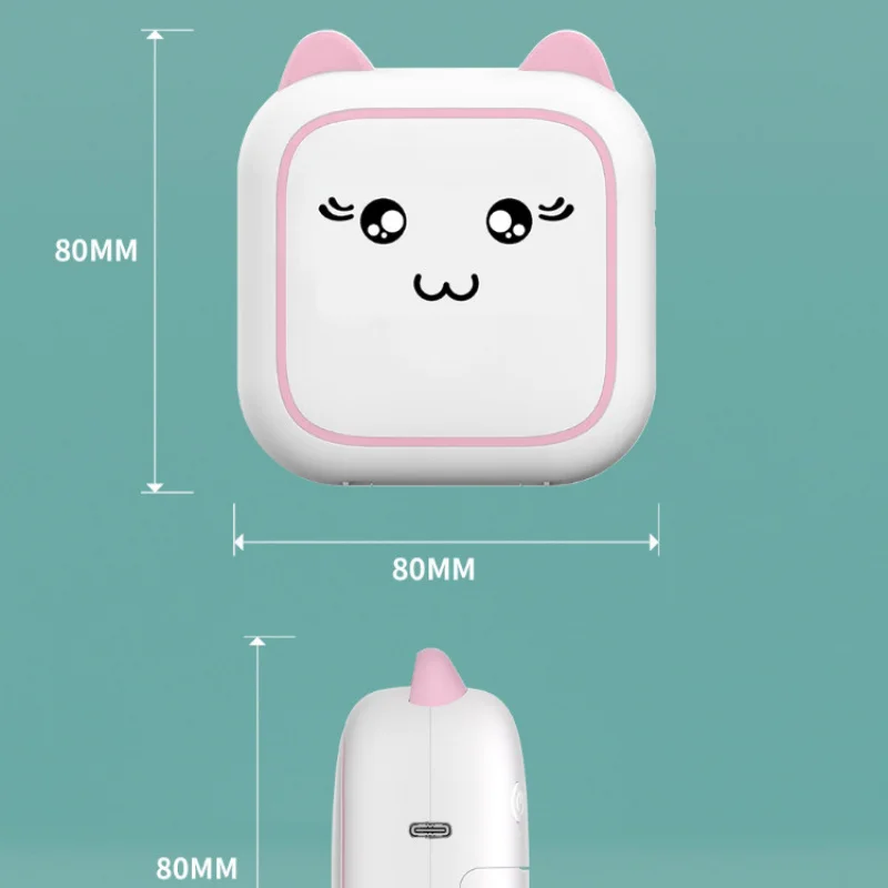 Customized. New Error Printer Printer Portable Student Photo Printer Pocket Thermal Printer