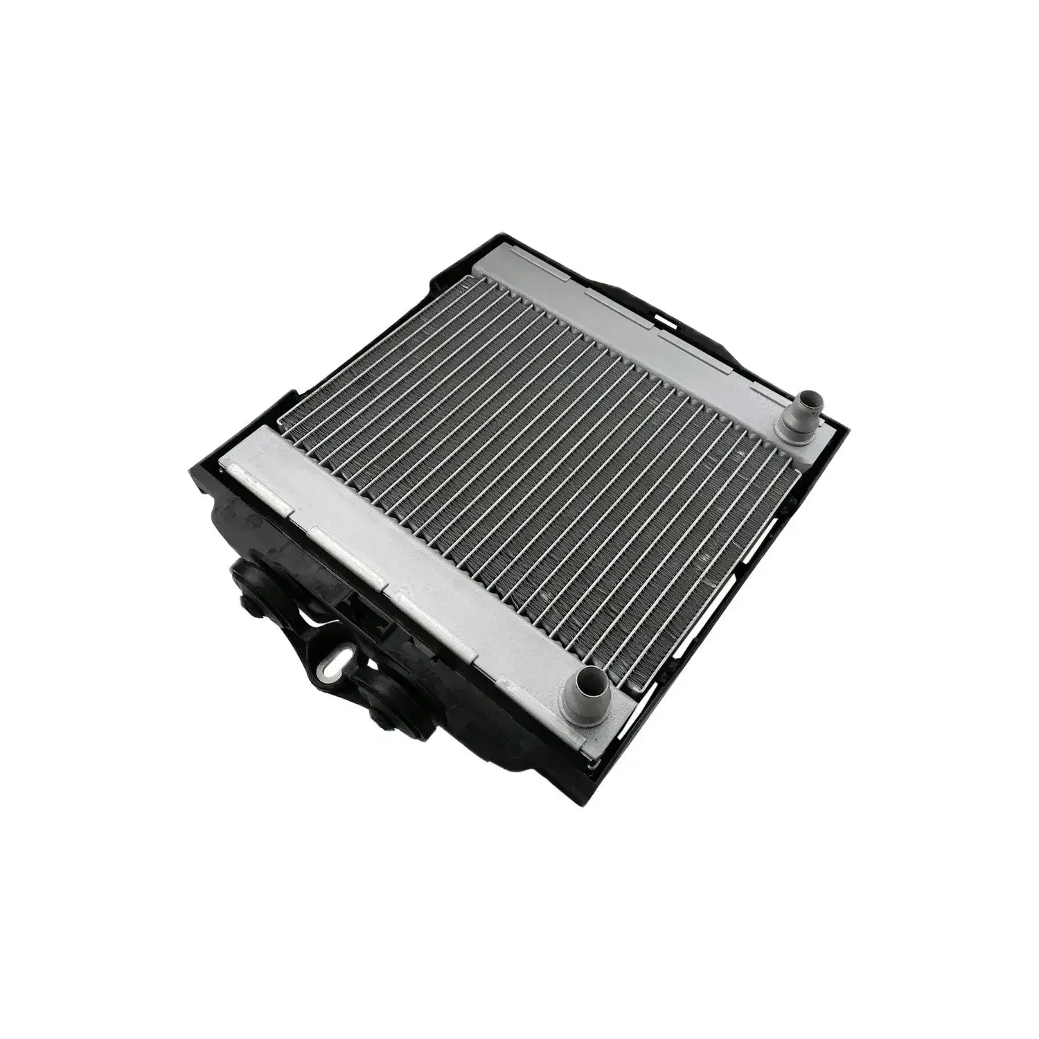 Right Engine Auxiliary Radiator with Bracket Fit BMW 5 6 7 Series 535i 650i 740i F10 F12 F13 F01 F02 F07 N55 N20 17117802662