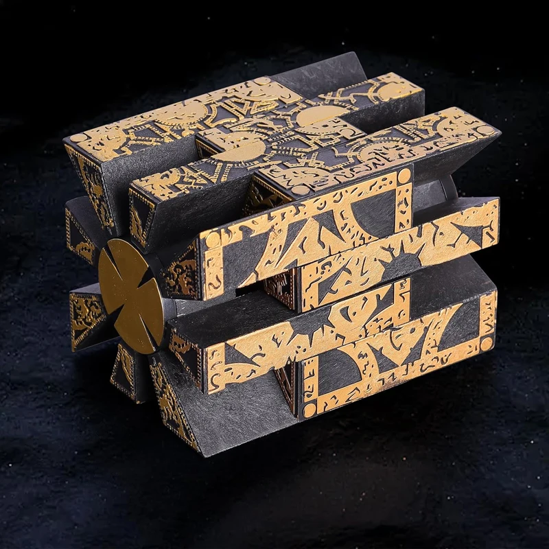 Hellraiser Lament Configuration Puzzle Cube Magical Lock Box Movies Props Weird Stuff Unique Novelty Gifts For Adults Kids