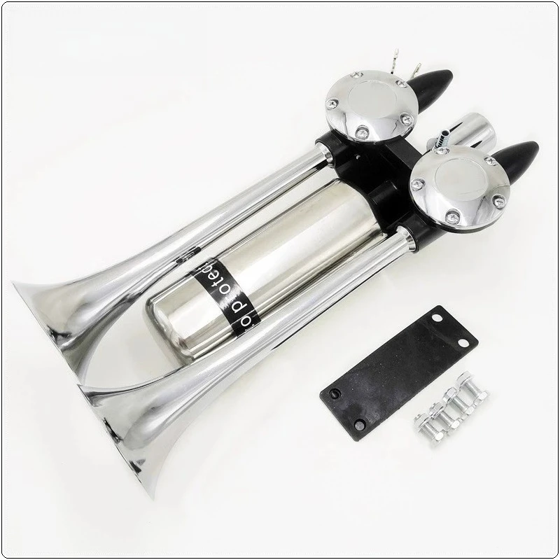 12V/24V double tube speaker, with gas storage tank, sustain