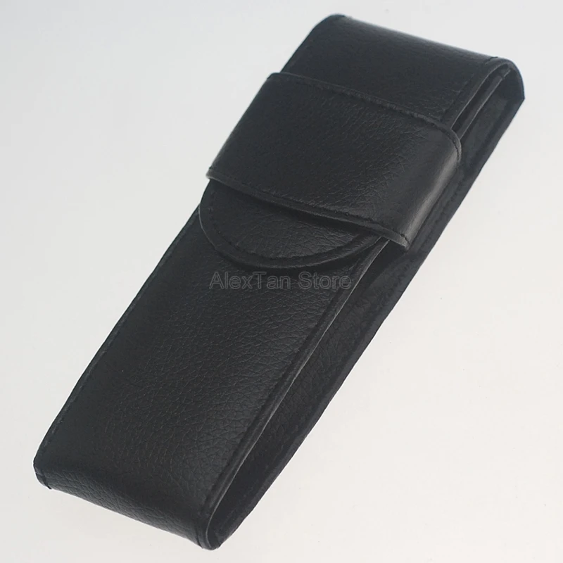 3 Pcs Pens Gadget Fountain Pen / Roller Pen Pencil Case Pen Bag PU Leather Quality Black / Coffee Pen Pouch / Holder