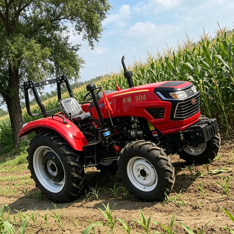 

Customized Stable Running Four Wheel Tractor, Wheel Rotary Tiller & Wheel Type Cultivator for Agriculture