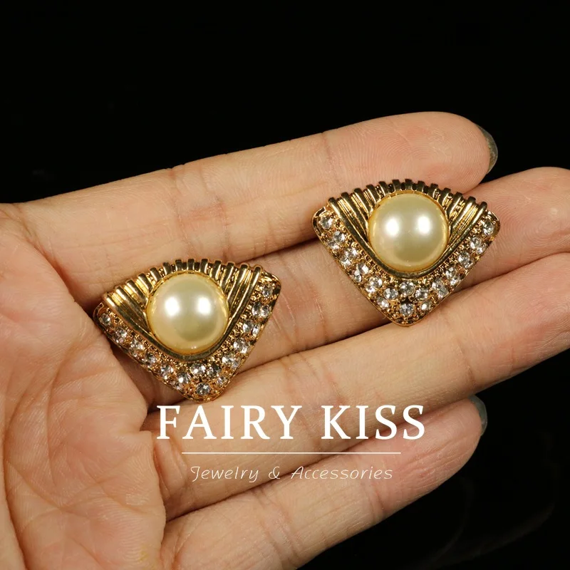 exquisite stud earrings diamonds geometric simplemetal triangle earring 925 silver needles бижутерия