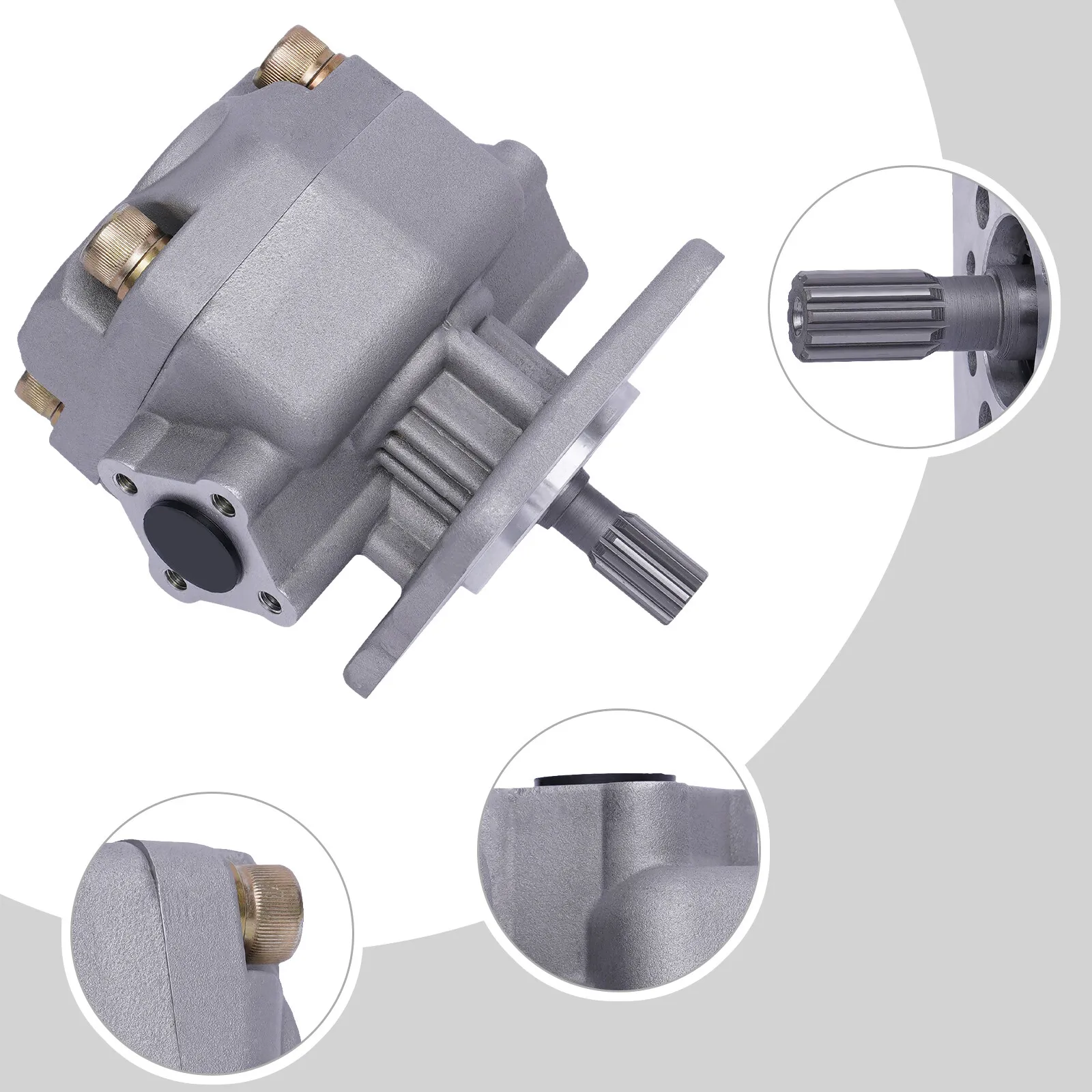 

Hydraulic Pump Fit Mitsubishi MT250 MT300D Kubota L235 L2602 L275 L2402 L4202 US