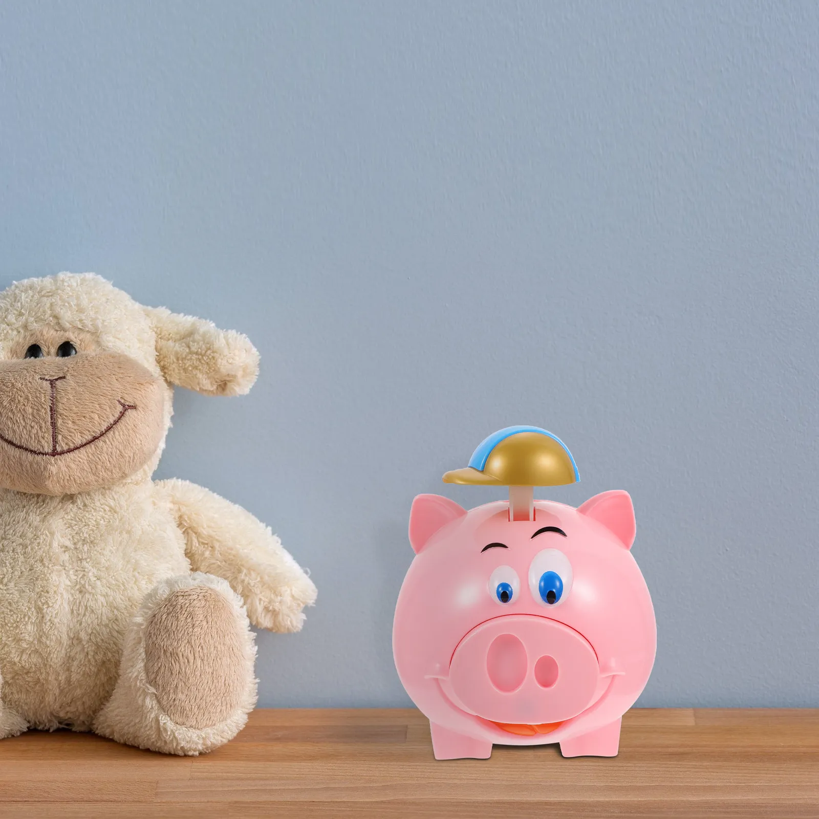 

Creative Funny Game Pig Piggy Bank Cartoon Money Container Saving Pot Cute Pig Shape for Kids Gift Creative Piggy Bank