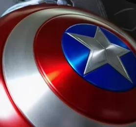 Full Metal Captain Shield Cosplay Prop Adults And Kids Halloween/Carnival/Christmas Super Hero Wea pon Home Decorat Gift