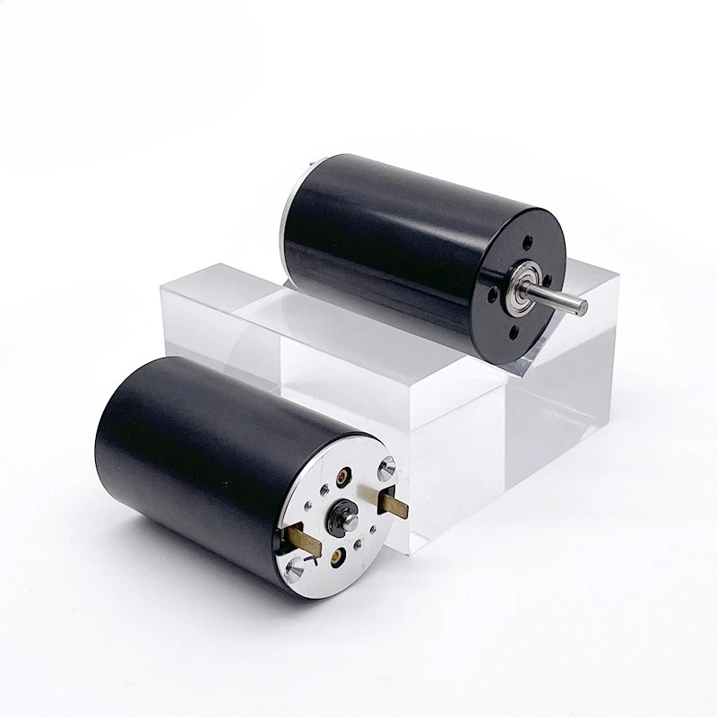 

28Mm carbon brush hollow cup motor can be equipped with encoder gearbox 12V hollow cup motor