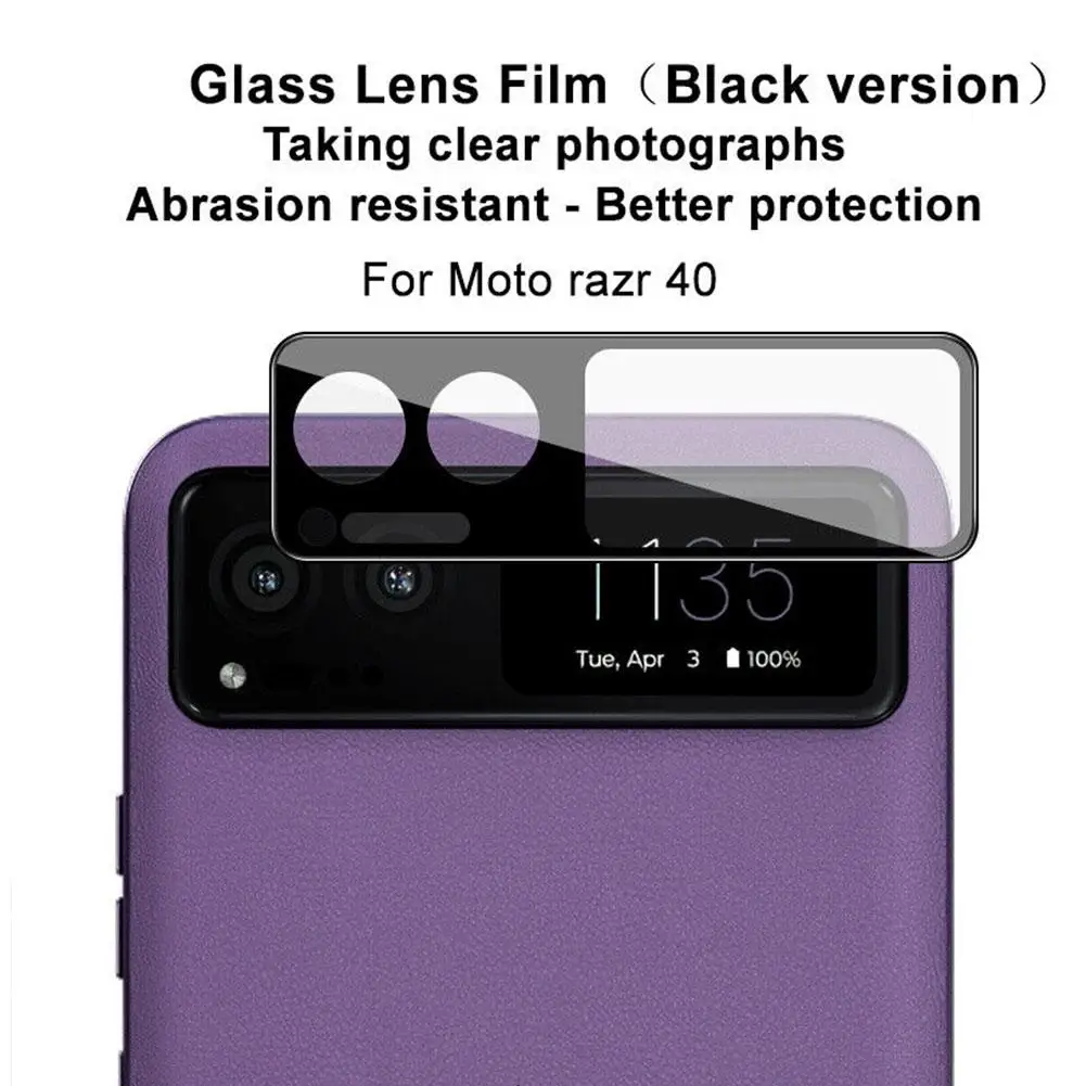 1 Pcs For Motorola Razr 40 Lens Film High-definition Lens Film Motorola Phone Screen Printing Mobile Phone Rear Film Lens F O6H2