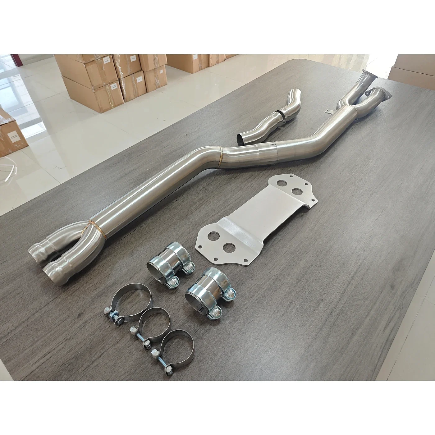 Single Exhaust Midpipe For BMW G80 M3 G82 M4 S58 Single Mid Pipe