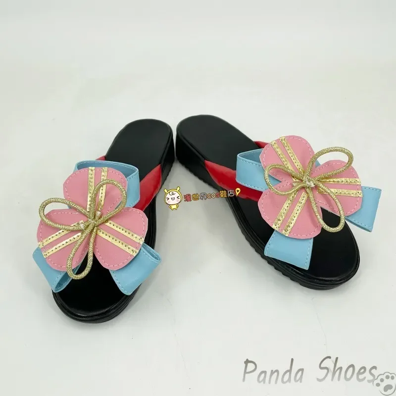 Naraka Bladepoint Kurumi Cosplay Shoes Anime Game Cos Clogs Boots Anime Game Cosplay Costume Prop Shoes for Con Halloween Party