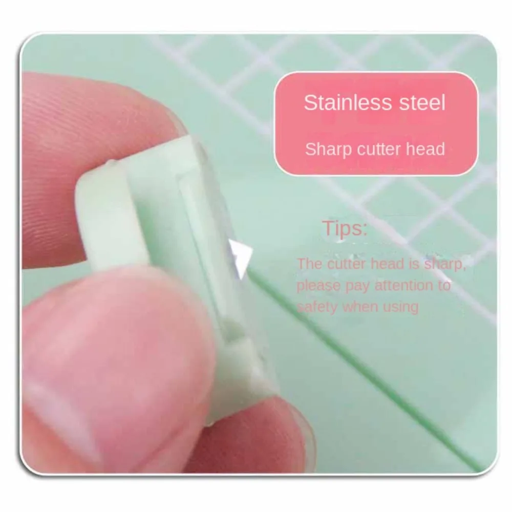 Penknife Two-way Paper Cutting Machine Small Office Supplie Photo Cutting Machine Portable Scrapbook Paper Trimmer