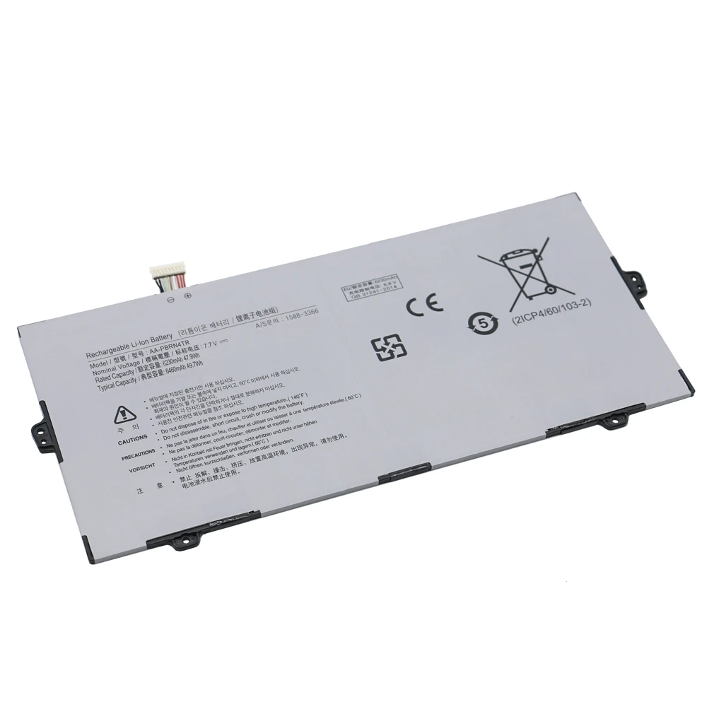 Imagem -05 - Shuozb-bateria do Portátil para Notebook Samsung Aa-pbrn4tr 2icp4 60 1032 7.7v 6230mah 47.9wh Ferramentas Gratuitas