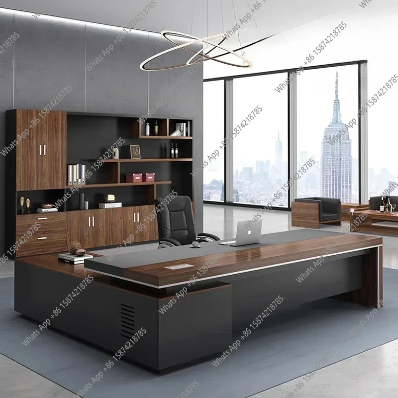 YX Reception Shelf Office Desk Organizer Conference Minimalist Executive Office Desk Quality In Stock Bureau Meuble Desk Furnitu