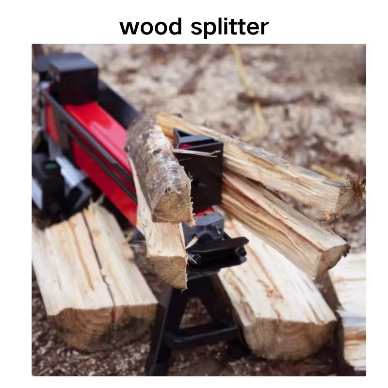 7t wood splitter electric stabilized eucalyptus log camping outdoor firewood