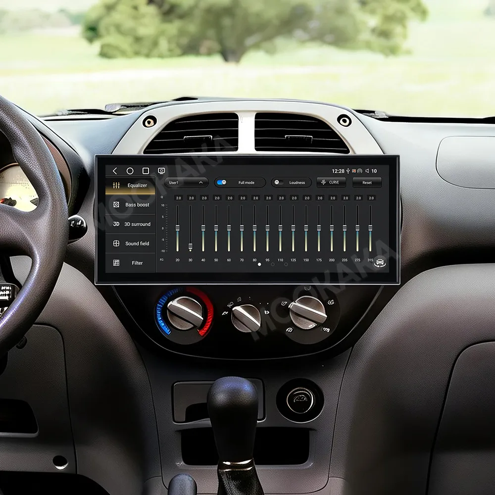 15.8 In Android 15 Carplay Radio For Toyota RAV4 2003~2005 Qualcomm Multimedia Player Navigation Car Stereo Receiver Head Unit