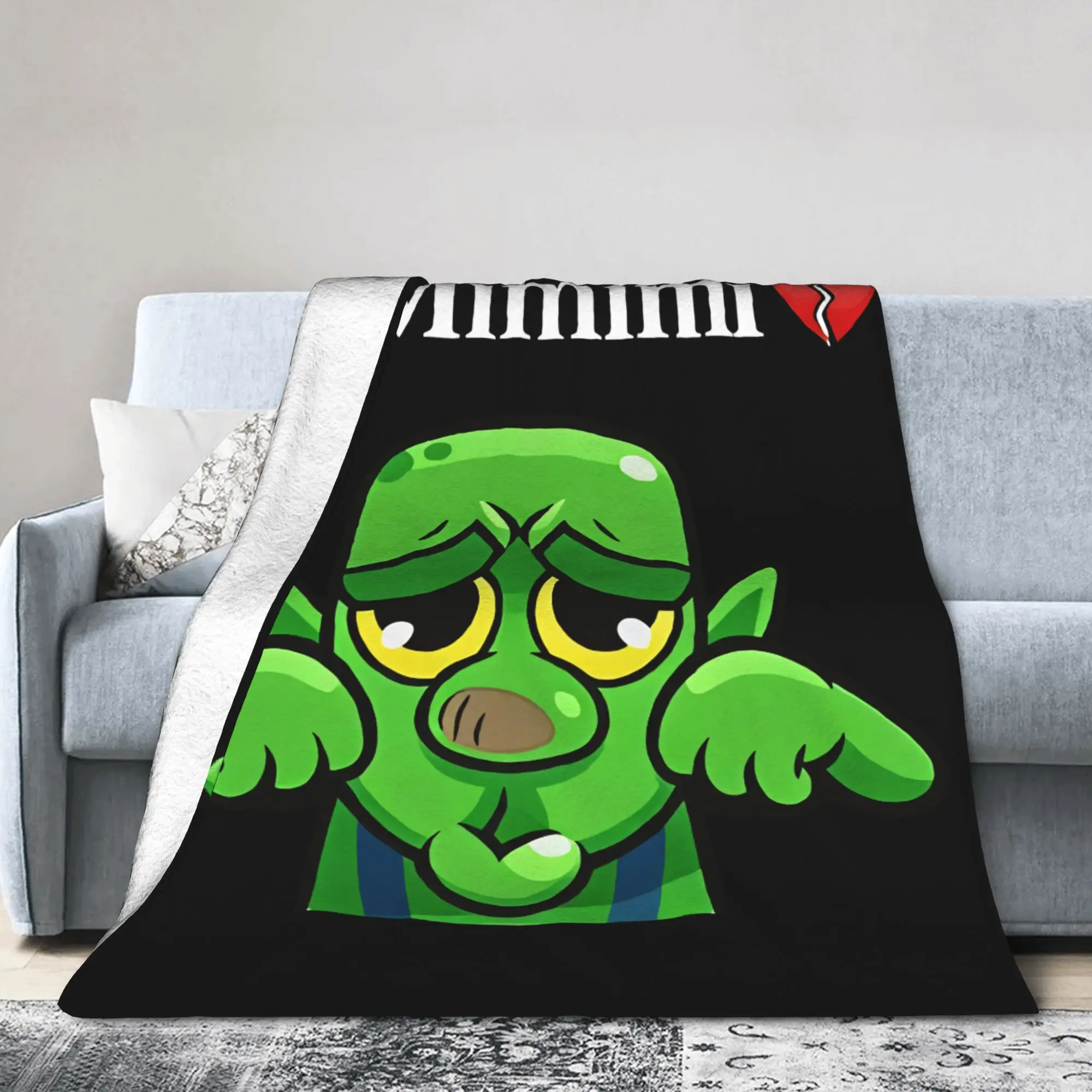 Clashes Royaleds Game بطانية محبوكة غامض رمي البطانيات أريكة تتحول لسرير المفارش الناعمة الدافئة المحمولة