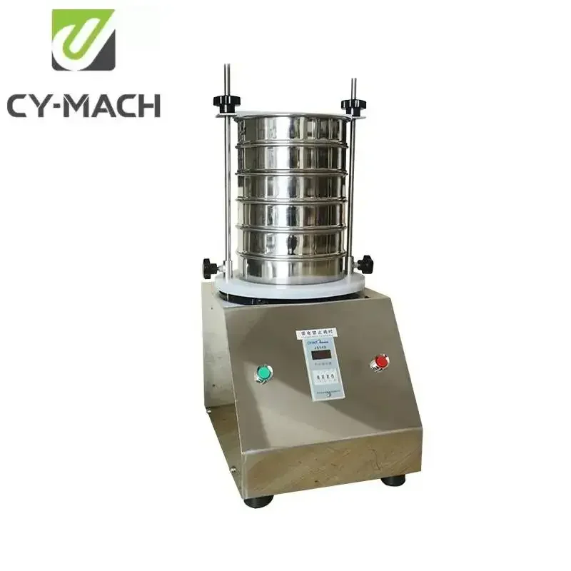 CY-MACH Wholesale Astm Bs Standard Brass Soil Powder Oil Manual Earth Mesh Sieve Sifter Sieving Tierra Peneira