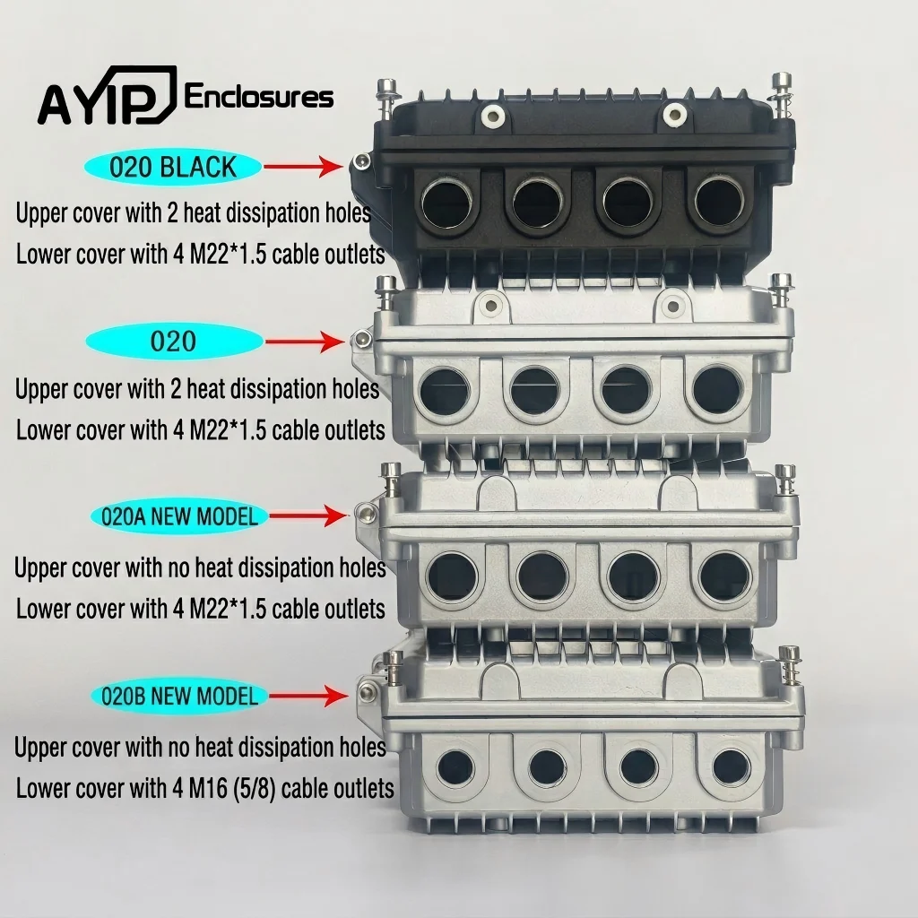 AY260-18W Outdoor Wireless AP Bridge Amplifier IP65 Waterproof Box Die Cast Aluminum Housing for Communication Base