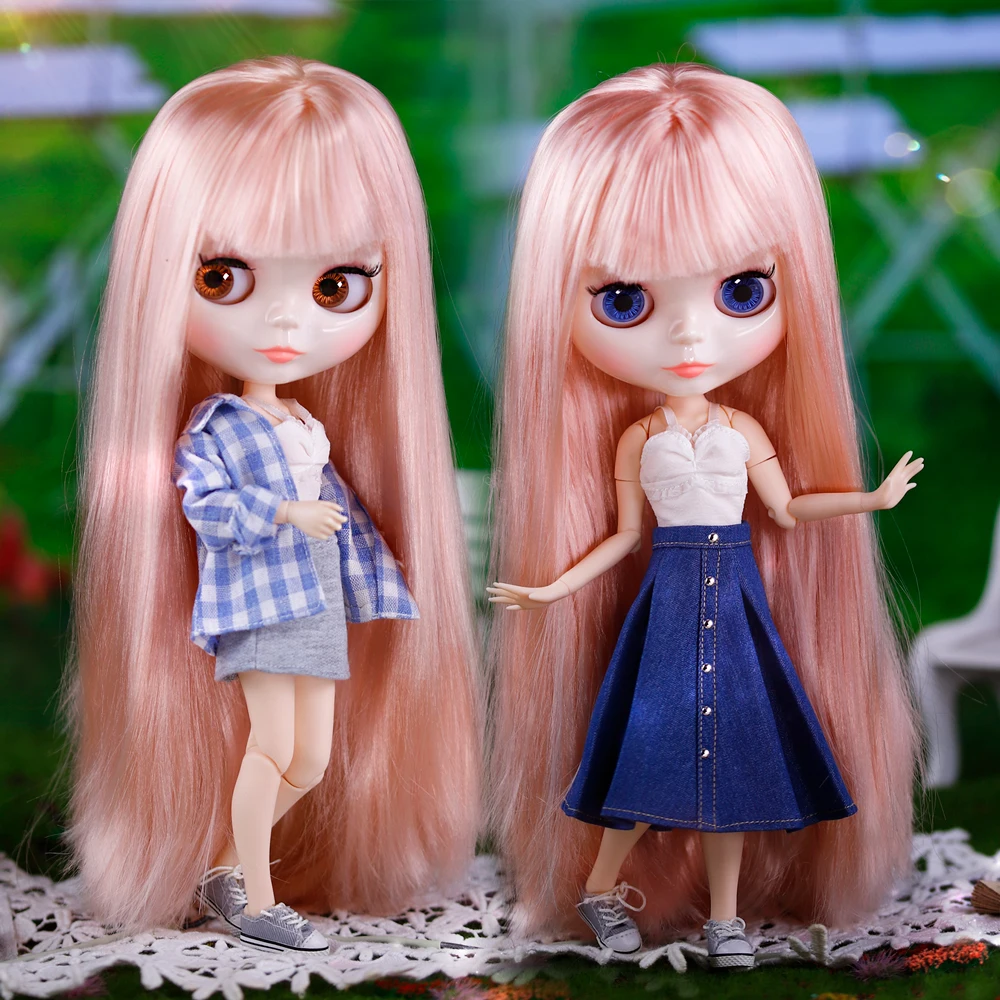 

ICY DBS Blyth Doll Pale Pink Hair White Skin 1/6 BJD OB24 ANIME GIRL