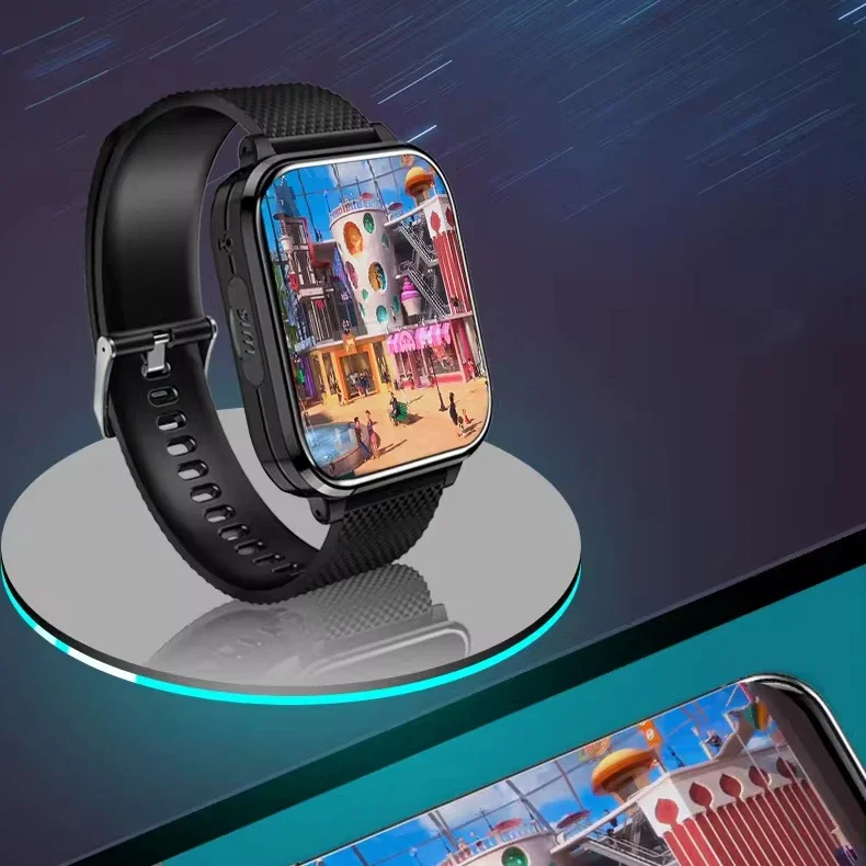 2024 Top Selling Product Online Fashion 2 in 1 Smart Watch Bracelet with 1.7 inch 4G GPS Connected with Mobile Phone