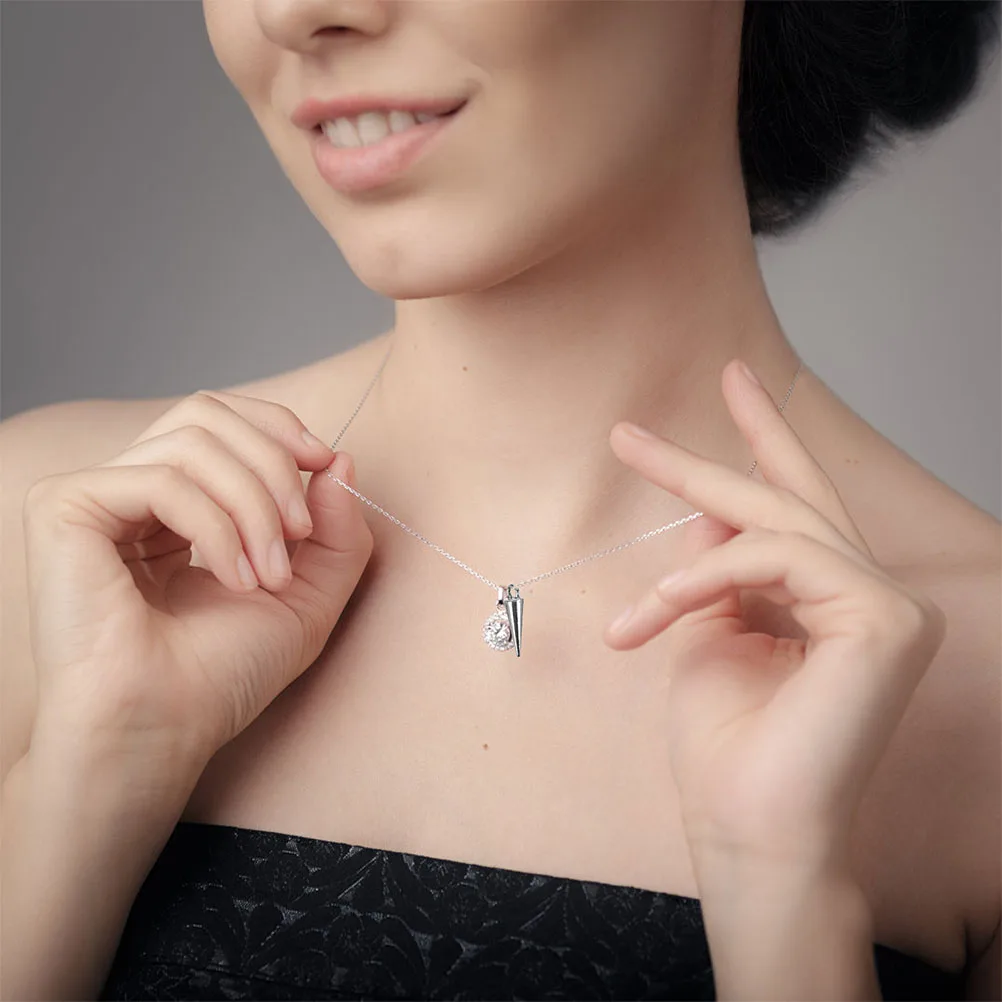 

30pcs Zinc Alloy Pendant Necklace Bracelet Charm Dangle Small Pendants Silver Spike Beads Gothic Charms Cone Shape Jewelry