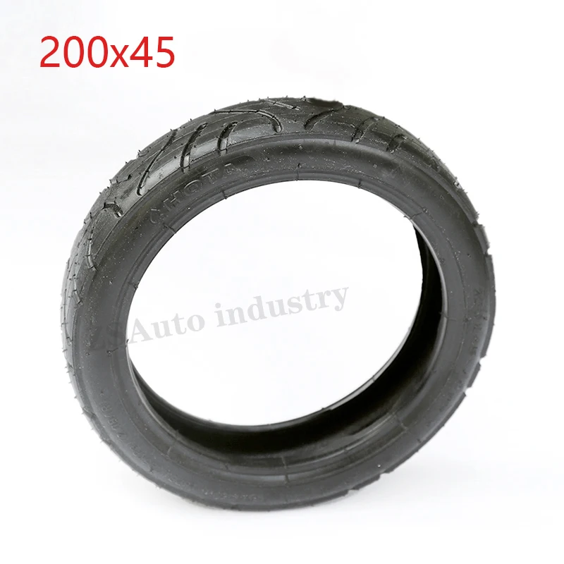 Applicable To Electric Scooters 8 Inch Caster With Tire And Inner Tube 10mm Inner Hole High-Quality Wheel, 200x45 Wheel