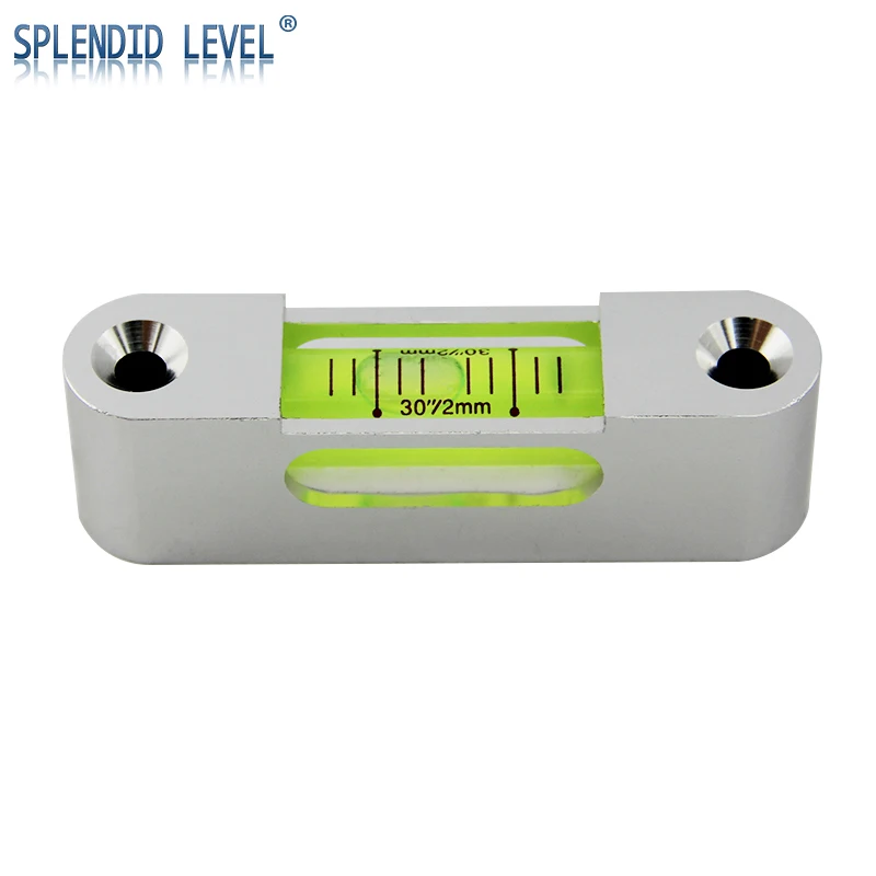 Alumínio Alloy Horizontal Bubble Bar, água Nível Régua, Long Bar, Três Windows observação, Medidor portátil, 6620 Bar