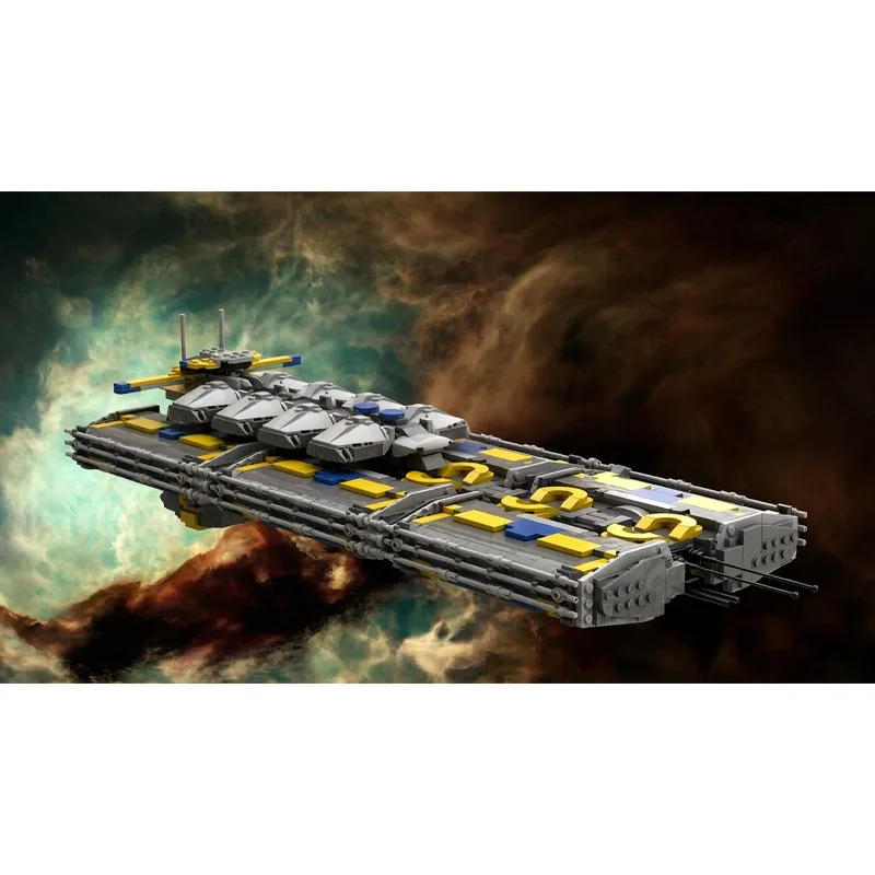 Building Block Universe Industrial Spaceship Model MOC-150548 Educational Puzzle Toy Birthday Christmas New Year Gift
