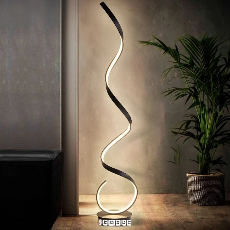 

Ambient Home Decor Floor Lamps Bedroom Creativity Homestay Bedside Floor Lamps Modern Aluminum Lighting Lámpara De Pie MHLDD