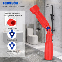 17/13/10mm Professional Toilet Seat Repair Wrench Universal Toilet Seat Installation Key Easy Loosening Repairing Tool