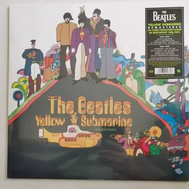 Nuevo vinilo original de The Beatles Yellow Submarine LP para tocadiscos