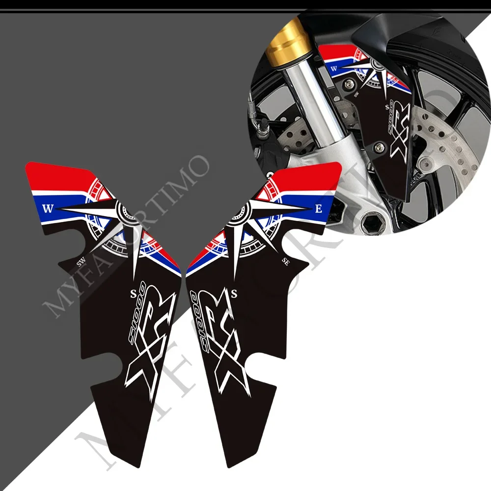 Motorcycle Tank Pad Trunk Luggage Cases Panniers Stickers Decals For S1000XR S 1000 XR S1000 Front Fender 2015-2019