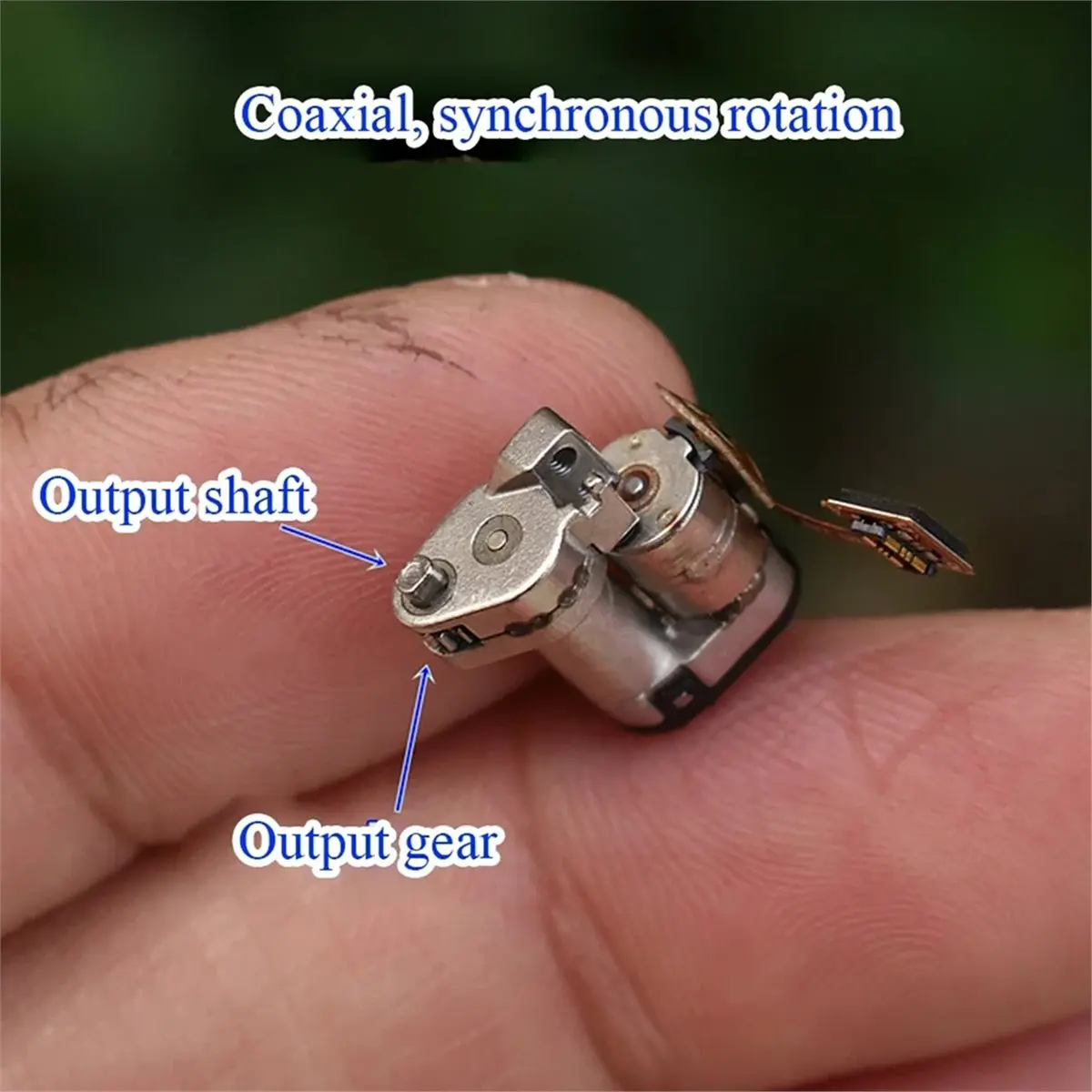 A86G NEW 2Pcs Micro Stepper Motor Planetary Metal Gear Stepping Motor 2-Phase 4-Wire 1.6mm Flat Shaft