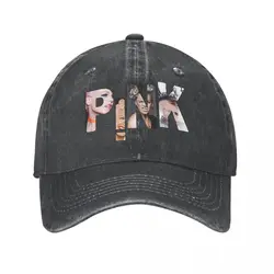 Tour P!nk Pink Merch Unisex Style Baseball Cap Pop Music Concert Distressed Denim Hats Cap Casual Outdoor Summer Dad Hat