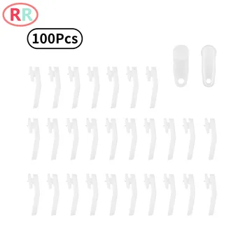 プラスチック製のスナップロッド,交換カーテン,スライディングローラー,窓用アクセサリー,100個